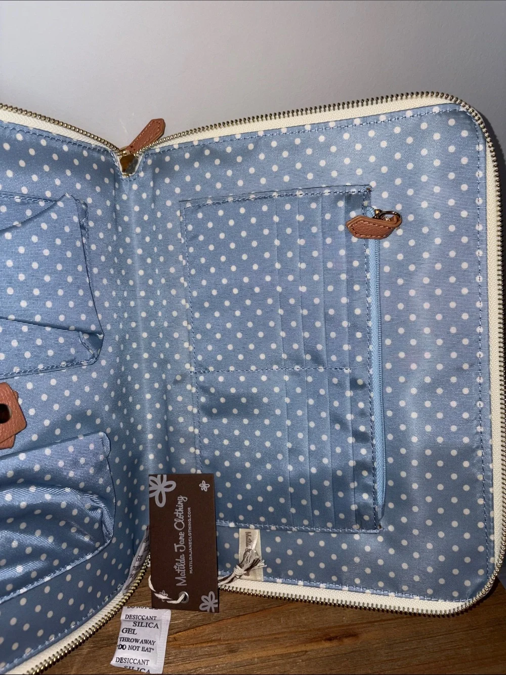 Matilda Jane Floral Tablet Cover in Cream, Pink, Blue new